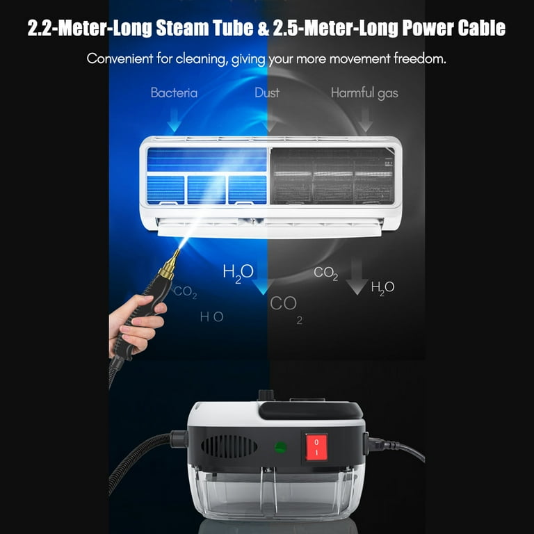 2500W Handheld High-Temperature Pressurized Steam Cleaner